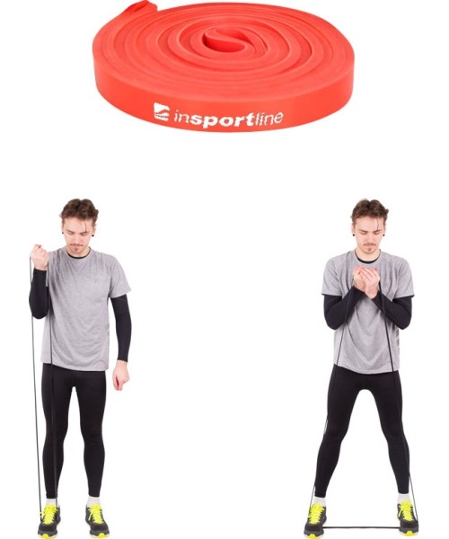 Resistance Bands inSPORTline: Pasipriešinimo guma - kilpa inSPORTline Hangy 100cm 13mm (lengvas)