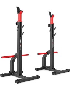 Barbell & Squat Stands Marbo Sport: Stovas jėgos pratimams-štangai Marbo MS-S108