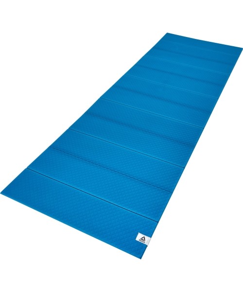 Training Mats Reebok fitness: Sulankstomas jogos kilimėlis Reebok, 6m, mėlynas