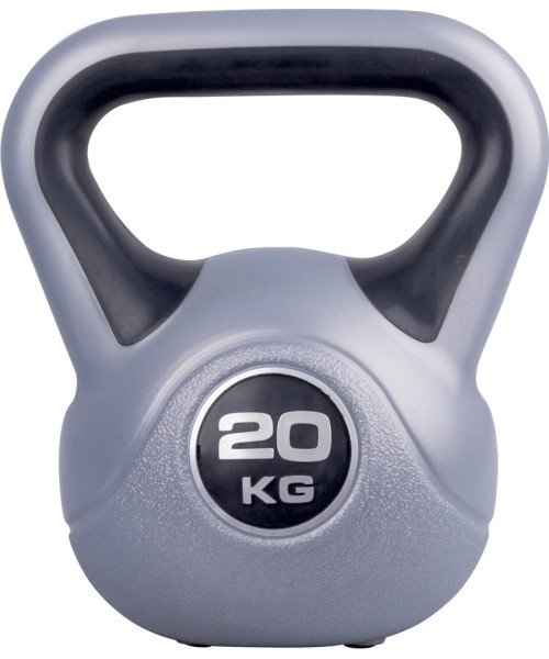 Neoprene Kettlebells inSPORTline: Vinilinė gira cementiniu užpildu inSPORTline 20kg