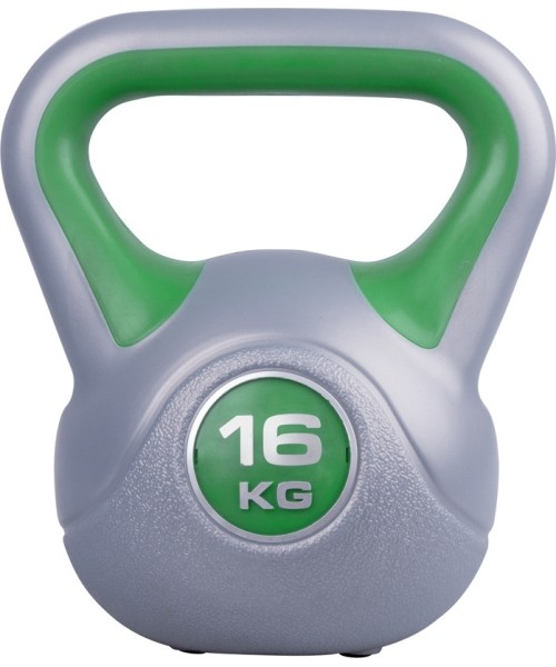 Neoprene Kettlebells inSPORTline: Vinilinė gira cementiniu užpildu inSPORTline 16 kg