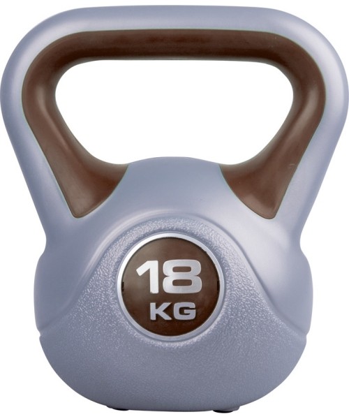 Neoprene Kettlebells inSPORTline: Vinilinė gira cementiniu užpildu inSPORTline 18kg