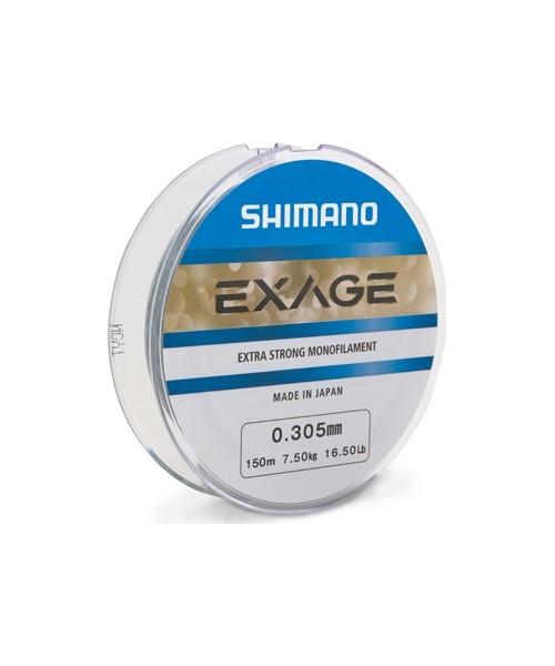 Fishing Lines & Leaders Shimano: Valas Shimano Exage, 300m, 0.305mm, 7.5kg, pilkas