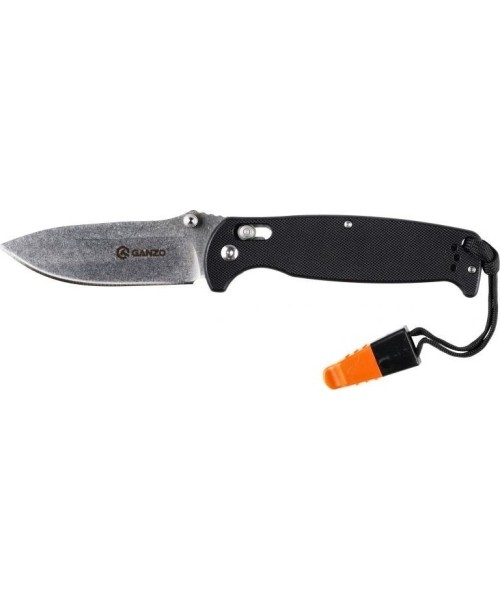 Hunting and Survival Knives Ganzo / Firebird: Sulankstomas peilis Ganzo G7412-BK-WS, su švilpuku