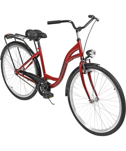 City Bikes : Dviratis AZIMUT Classic 28" 2023 bordo