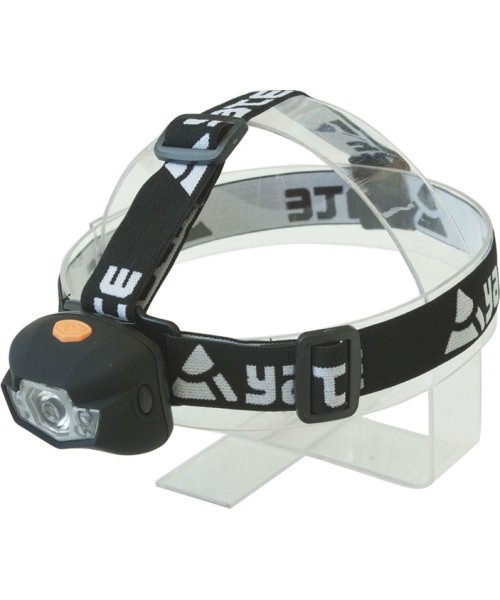 Headlamps Yate: Ant galvos tvirtinamas prožektorius Yate Panter 3 W Cree + 2 LED