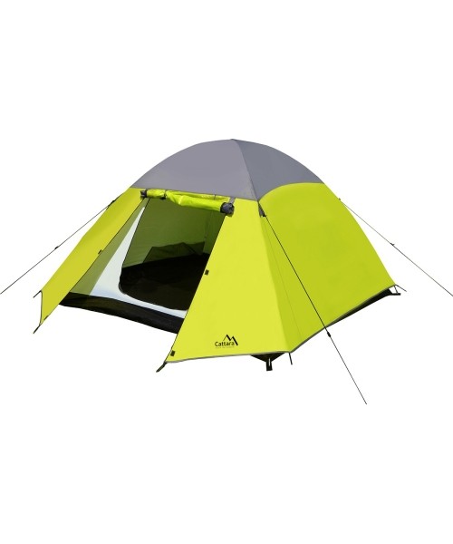 Tents Cattara: Dvisluoksnė palapinė Cattara Trent, 210x110x210cm, 3 asmenims