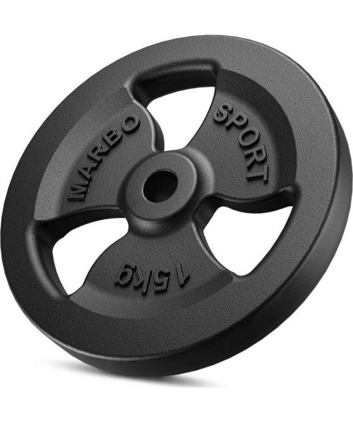 Terasest inSPORTline kettad Marbo Sport: Ketaus svoris Marbo 15 kg