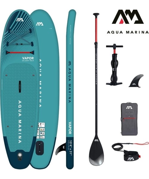 Aerosurf (SUP) Aqua Marina: Aqua Marina Vapor 2023 (Aqua Splash) ALL- Around ISUP 315 x 79 x 15cm