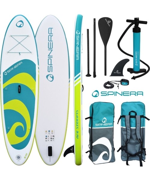 Aerosurf (SUP) Spinera: Pripučiama irklentė Spinera Classic 9.10 Pack 2 - 300x76x15cm