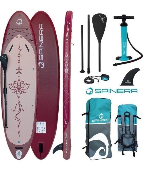 SUP Jobe Spinera: Pripučiama irklentė Spinera Suprana 10.8, 325x86x15cm