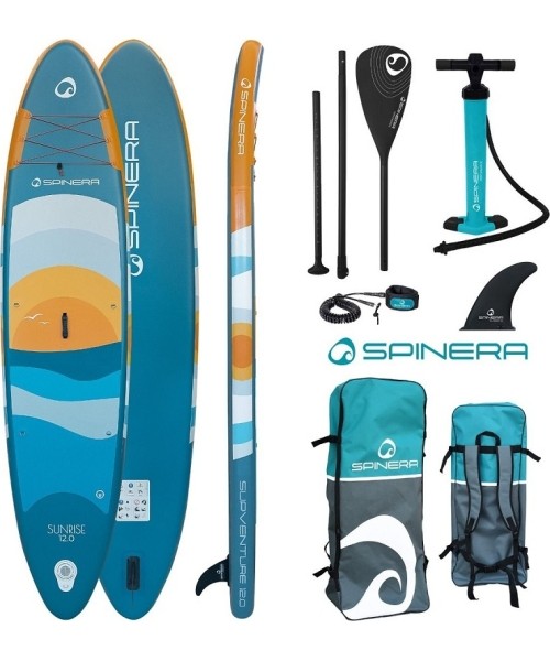 Aerosurf (SUP) Spinera: SUP Spinera Supventure Sunrise 12.0, 366x84x15cm