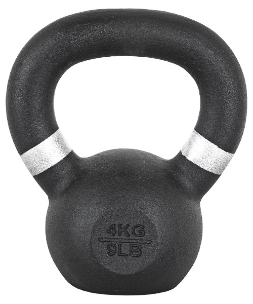 Steel Kettlebells inSPORTline: Cast Iron Kettlebell inSPORTline Powder 4 kg