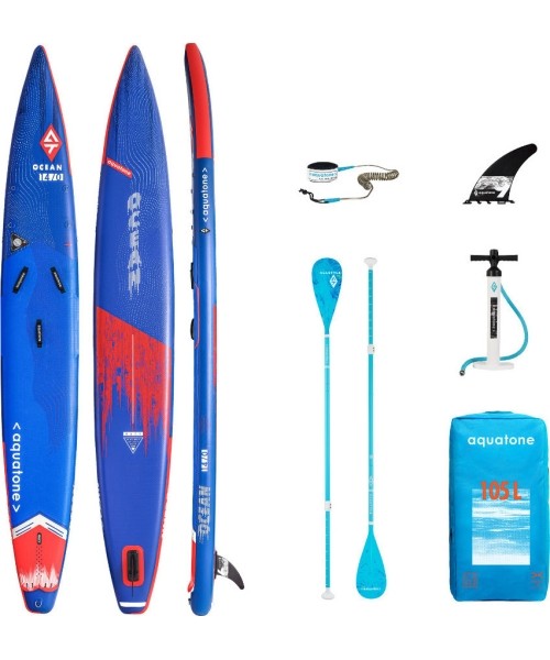 Aerosurf (SUP) Aquatone: Irklentė su priedais Aquatone Ocean 14'0" - 2022