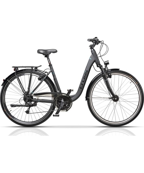 City Bikes : Dviratis Cross Prolog 28", dydis 21.5"(55cm), juodas