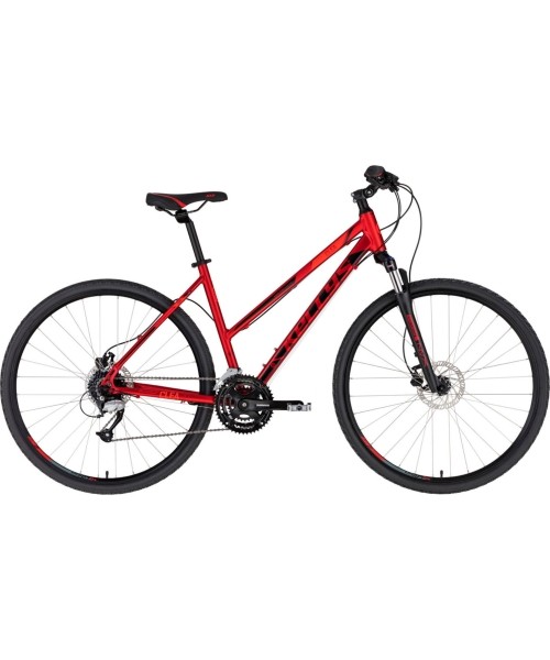 Linnarattad : Bike Kellys Clea S 28", suurus 17"(43cm), punane