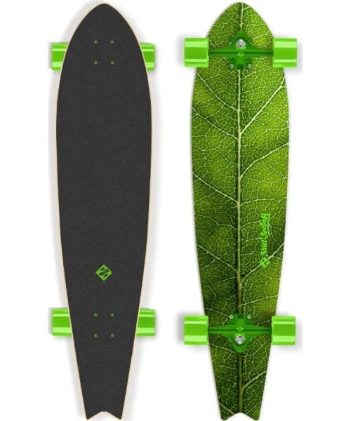 Rulad ja longboardid Street Surfing: Longboardas Street Surfing Fishtail – The Leaf 42”, kinų klevas, ABEC-7