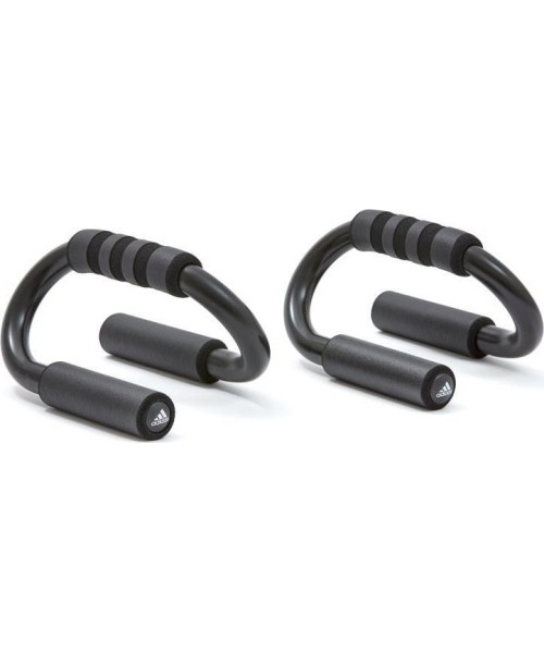 Push-Up Handles Adidas fitness: Atsispaudimų rankenos Adidas