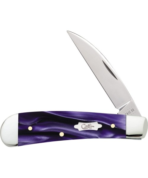 Jahi- ja ellujäämisnoad W.R. Case & Sons Cutlery Co.: Kokkupandav nuga Case SS Wicked Purple Kirinite Sway Back