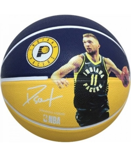 Võrkpall Spalding: Krepšinio kamuolys Spalding NBA Domantas Sabonis - 7 dydis