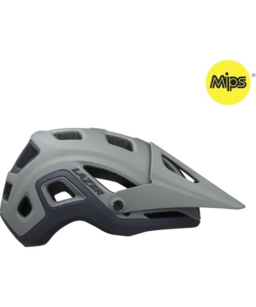 Gloves & Helmets & Accessories Lazer: Dviratininko šalmas Lazer Impala Mips, dydis L, tamsiai pilkas matinis