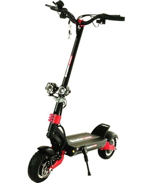 Electric Scooters Beaster: Elektrinis paspirtukas Beaster BS65, 2 x 1600W, 52V, 20.8Ah