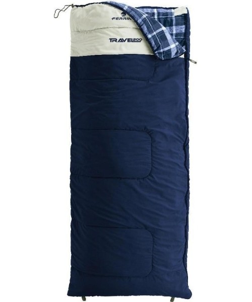 Magamiskotid Ferrino: Ferrino Travel 200 blue sleeping bag, completely