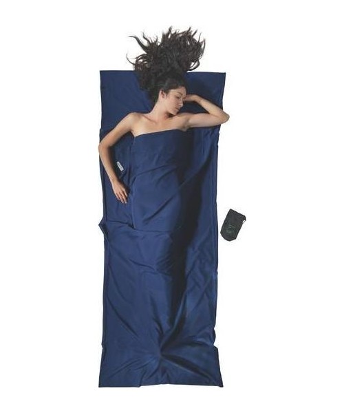 Sleeping Bags Cocoon: Travel Sheet Cocoon, Microfiber, Blue