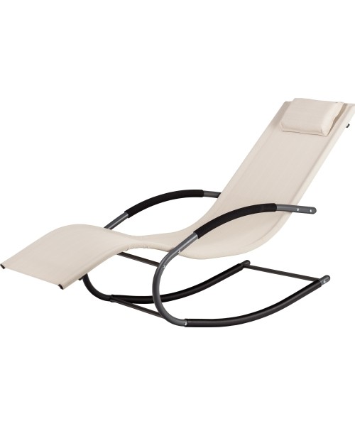 Loungers & Cots ModernHOME: Supamasis sodo gultas ModernHOME, smėlio spalvos