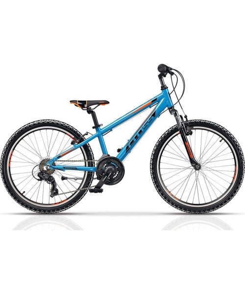 Linnarattad : Dviratis Cross Speedster Boy 24", dydis 12" (30cm), mėlynas/oranžinis