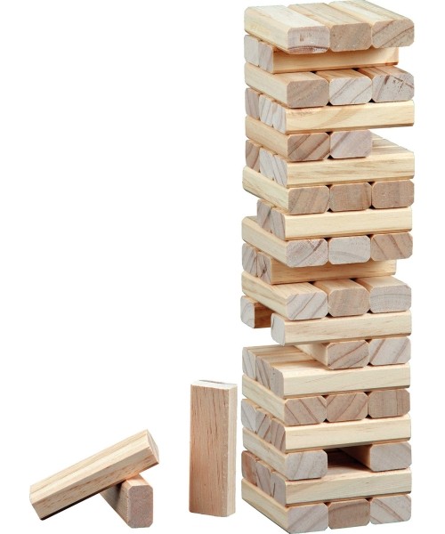 Tumbling Tower Philos: Žaidimas Philos Tumbling Towers 7.5x7.5x28.5cm