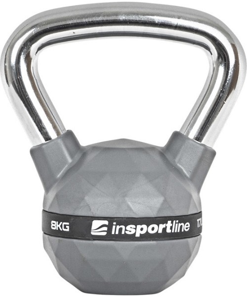 Kummkattega sangpommid inSPORTline: inSPORTline PU-kummi 8 kg