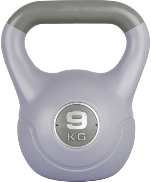 Neoprene Kettlebells inSPORTline: Vinyl gira with cement filler inSPORTline 9kg