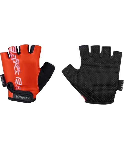 Gloves & Helmets & Accessories : Pirštinės FORCE Kid II (juoda/raudona) M