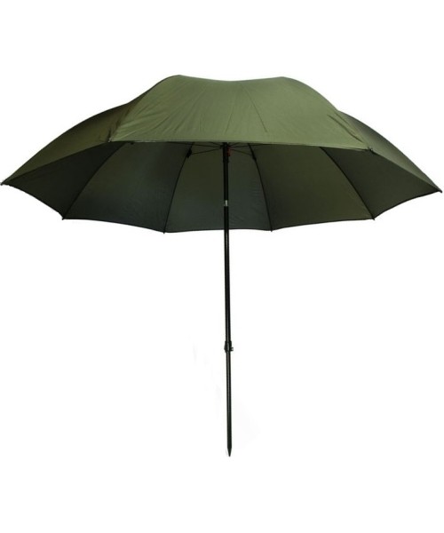 Umbrellas NGT: Skėtis NGT Green Brolly – 2,20 m