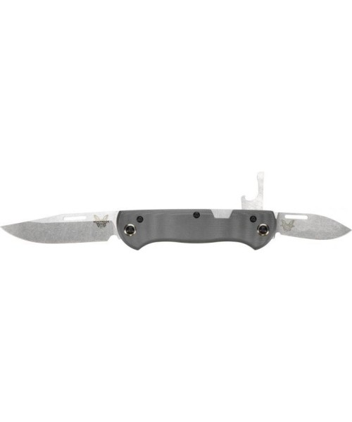 Hunting and Survival Knives Benchmade: Peilis Benchmade 317 WEEKENDER, Slipjoint, Cool Gray G10