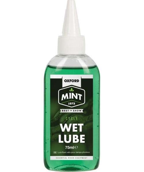 Motorcycle Maintenance Mint: Wet Weather Chain Lubricant Mint Wet Lube 75ml