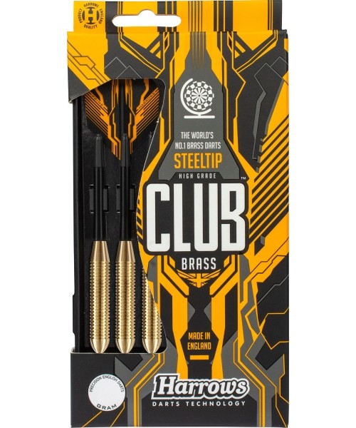 Noolemängu nooled Harrows: Smiginis Steeltip Harrows Club Brass 5635 3x24gR