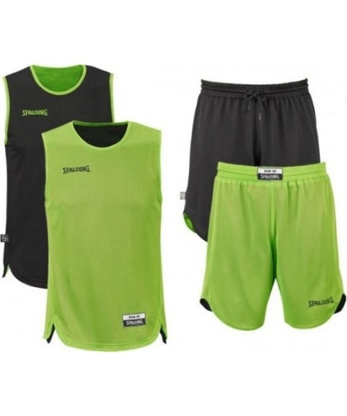 Volleyball Balls Spalding: Teamwear for Kids Spalding Doubleface - Green/Black