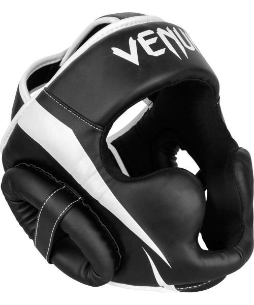 Boxing Helmets Venum: Bokso šalmas Venum Elite - Black/White