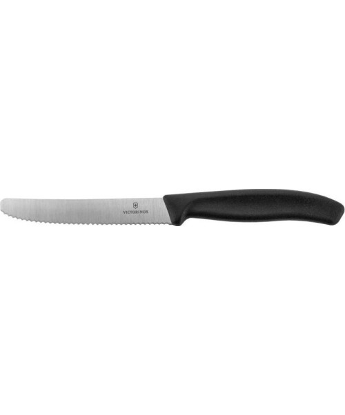 Cutlery : Peilis pomidorams Victorinox 6.7833, dantytas, 11cm, juodas