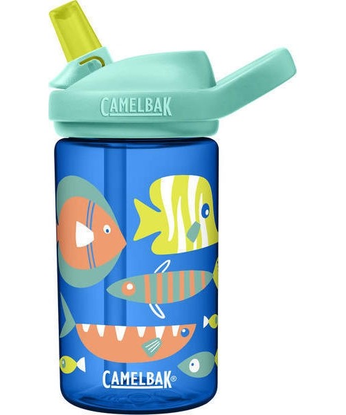 Matkapudelid ja tassid CamelBak: eddy+ Kids 0,4L Fun Fish