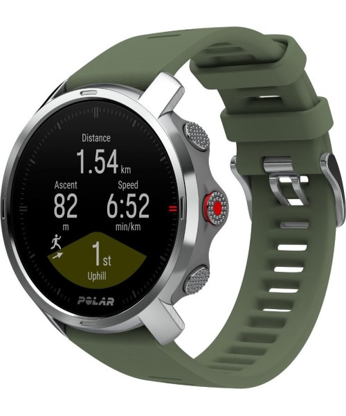 Running Watches Polar: Lauko laikrodis Polar Grit X Green