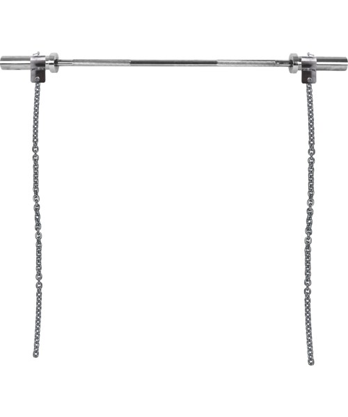 Barbell Bar Locks inSPORTline: Weight Lifting Chains with Barbell inSPORTline Chainbos Set 2x10kg