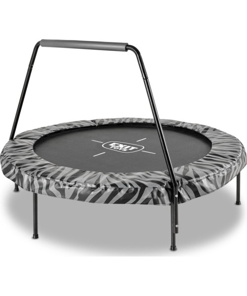 On-ground trampolines Exit: EXIT Tiggy junior batutas su juosta ø140cm - juodas/pilkas