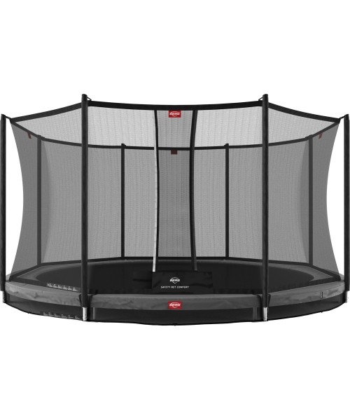 In-ground trampolines BERG: Trampoline BERG InGround Favorit Grey 430 + Safety Net Comfort