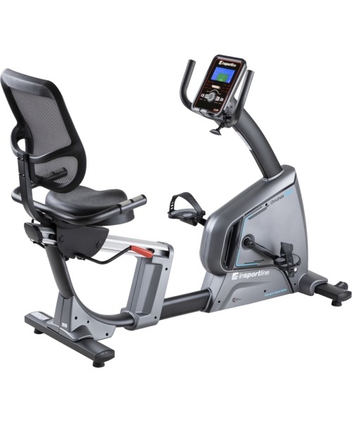 Exercise Bikes inSPORTline: Horizontalus dviratis treniruoklis inSPORTline Omahan RMB (iki 150kg, smagr. 9kg)