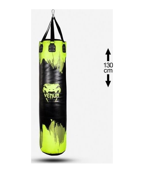 Punching Bags Venum: Bokso maišas Venum Hurricane, 130 cm - Neo Yellow/Black