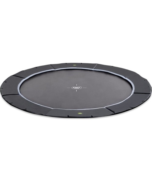 In-ground trampolines Exit: EXIT Dynamic ground level sports trampoline ø305cm - black