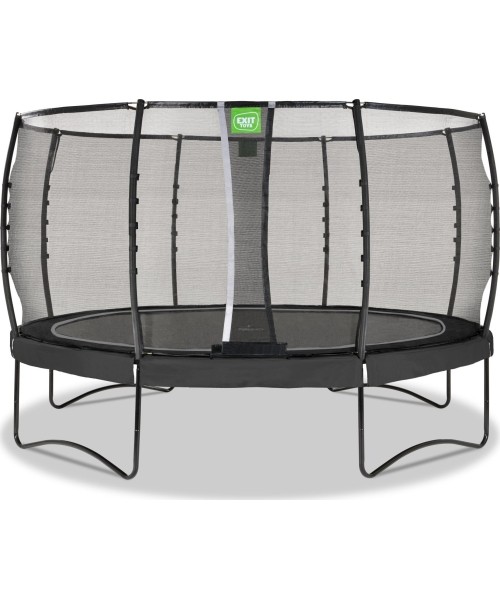 Ehitatakse batuute Exit: EXIT Allure Premium trampoline ø427cm - black